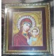 Kazan Mother Mary Beads Embroidered Icon